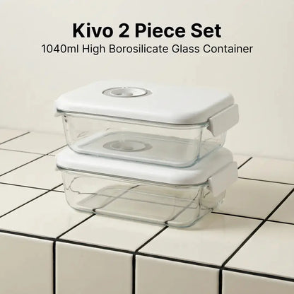 Kivo Vacuum Sealed Glass Container