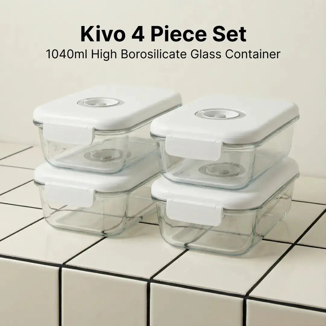 Kivo Vacuum Sealed Glass Container
