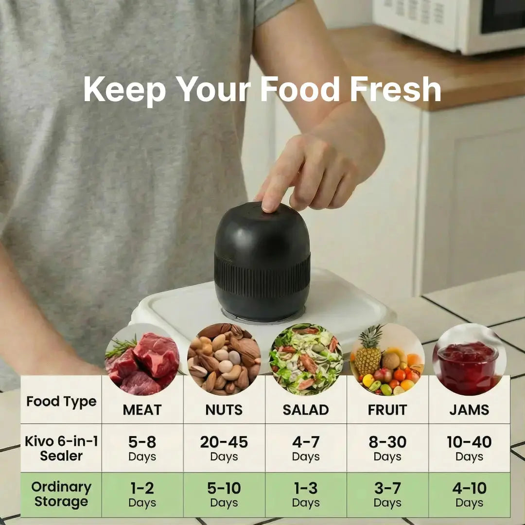 Kivo Vacuum Sealed Glass Container